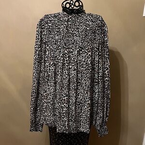 Leopard Print Women's Top